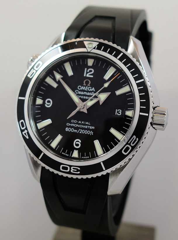 DSC06077 Omega SEAMASTER Planet Ocean 600m Co-Axial 42mm, steel on rubber 29015091