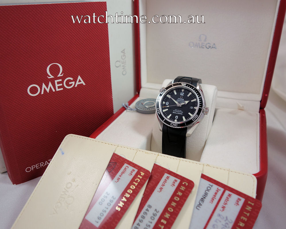 DSC06158 Omega SEAMASTER Planet Ocean 600m Co-Axial 42mm, steel on rubber 29015091