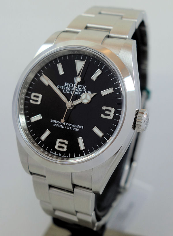 DSC06164 ROLEX EXPLORER I 36mm 124270 Box & Card