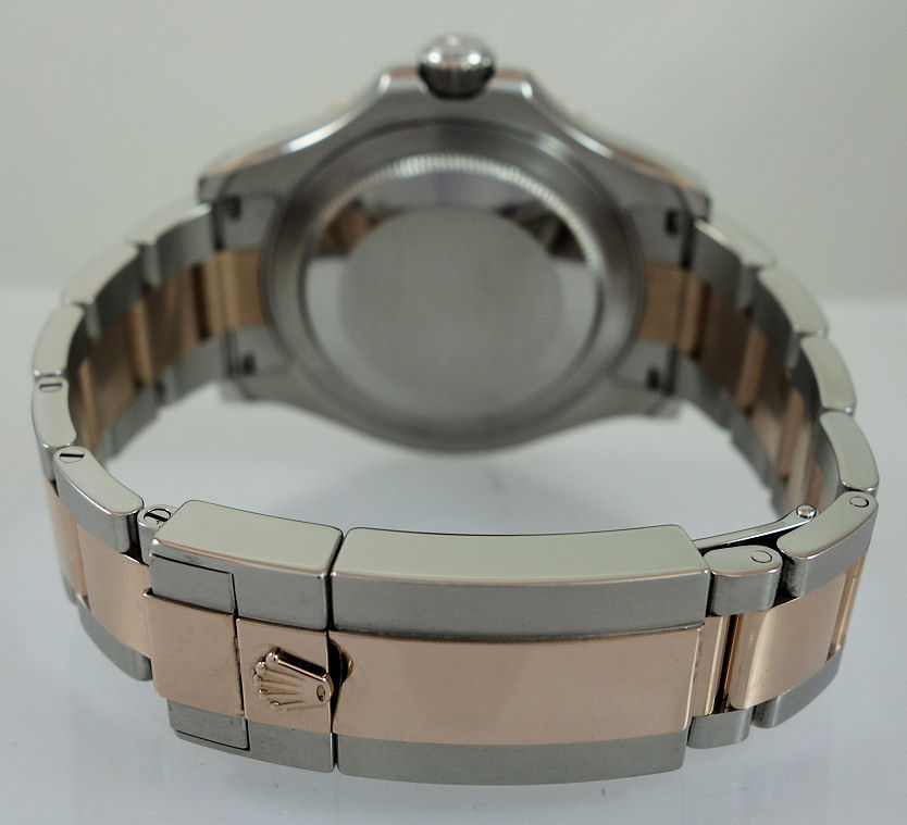 DSC06254 Rolex Yacht-Master 40 18ct Everose & Steel, Black dial 116621