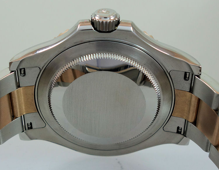 DSC06257 Rolex Yacht-Master 40 18ct Everose & Steel, Black dial 116621