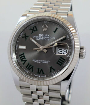 Rolex Datejust 36 Wimbledon Dial, 2025 Jubilee 126234  Box & Card