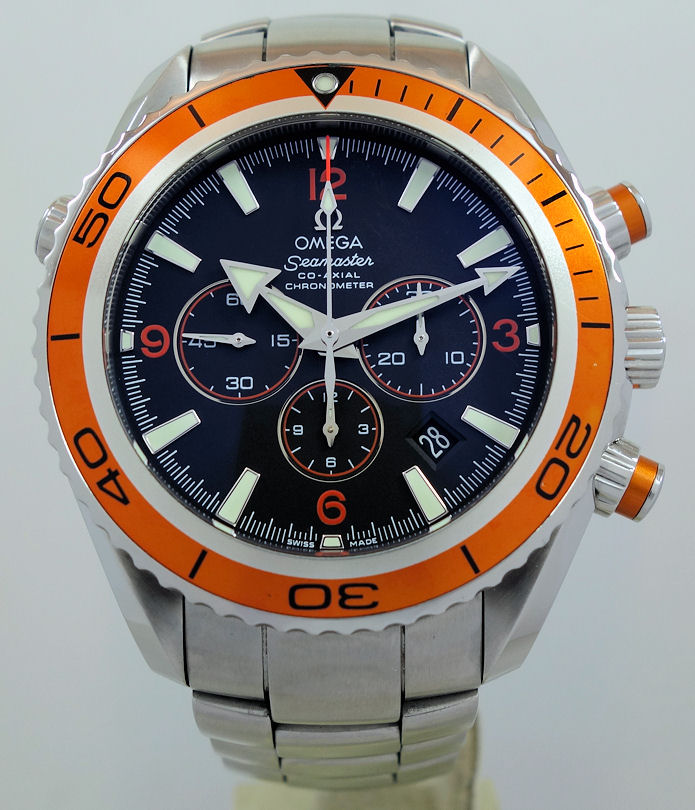DSC06432 Omega Seamaster 600m Planet Ocean, 45.5mm Orange-bezel Chrono 29185038