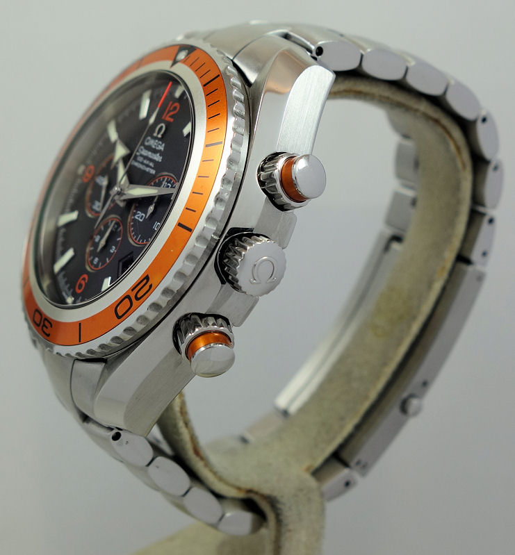 DSC06436 Omega Seamaster 600m Planet Ocean, 45.5mm Orange-bezel Chrono 29185038