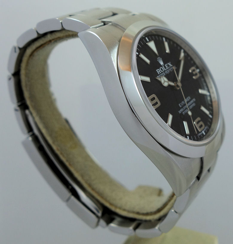 DSC06454 Rolex Explorer I 39mm 214270 Mk I dial