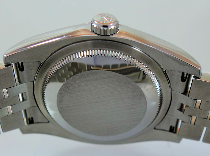 DSC06495 Rolex Datejust 36 Steel, Black Diamond-dial 116234 Box & Card