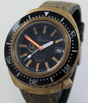 Squale 2002 BRONZE Frogman  60th Anniversary  Ltd. Edn. of 150