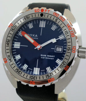 DOXA SUB 1500T Caribbean Blue-dial Steel 45mm  883.10.201.10