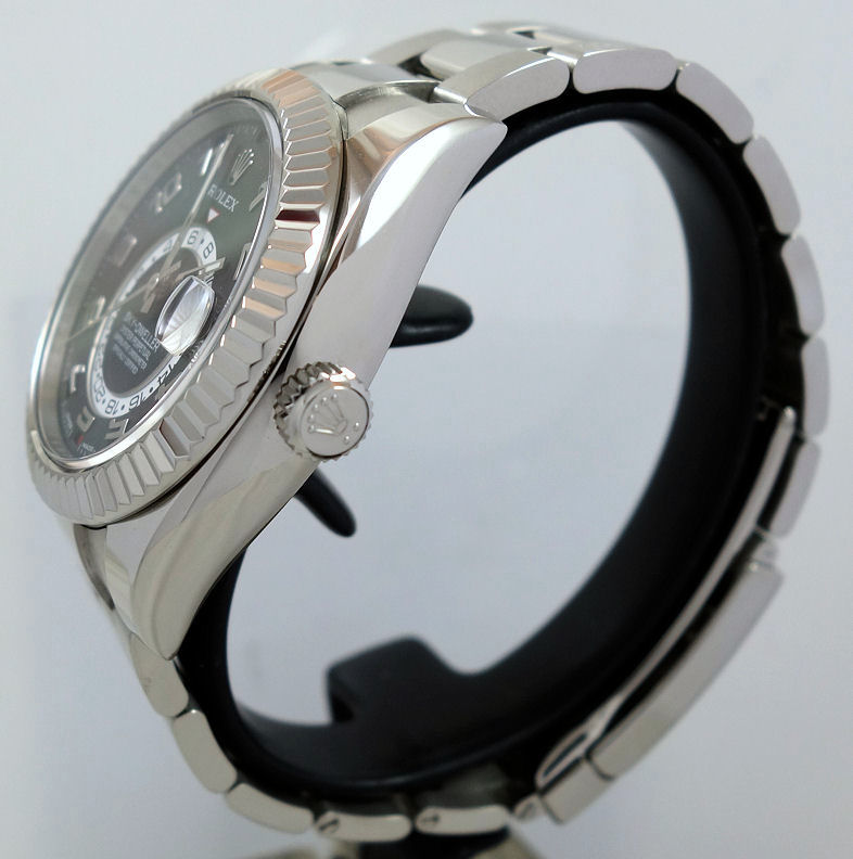 DSC06868 Rolex Sky-Dweller 18ct WHITE-GOLD 326939 Full Set!