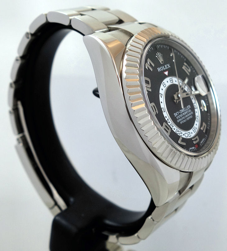 DSC06872 Rolex Sky-Dweller 18ct WHITE-GOLD 326939 Full Set!