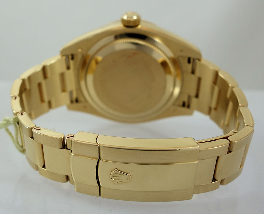 DSC06889 Rolex Sky-Dweller 18k Yellow-Gold 326938 Gold Arabic-dial Full Set!!