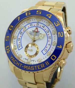 Rolex Yacht-Master II  18K Yellow-Gold  116688 Box & Card 2018  Full Rolex Service 2025