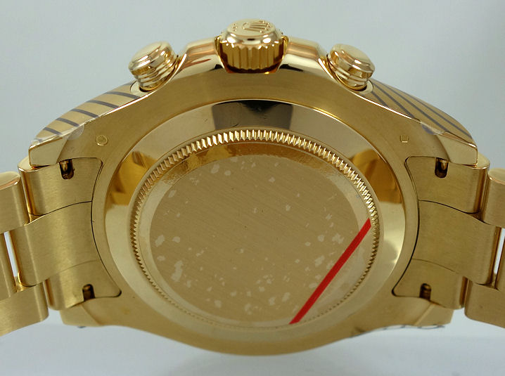 DSC07052 Rolex Yacht-Master II 18K Yellow-Gold 116688 Box & Card 2018 Full Rolex Service 2025