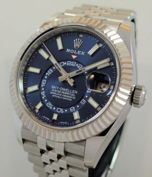 Rolex Sky-Dweller 326934 Steel, Blue Dial & Card *UNUSED*