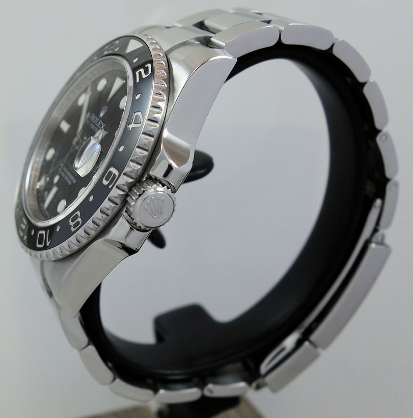 DSC07556 Rolex GMT MASTER II 116710LN 1st Series Black dial & Ceramic bezel