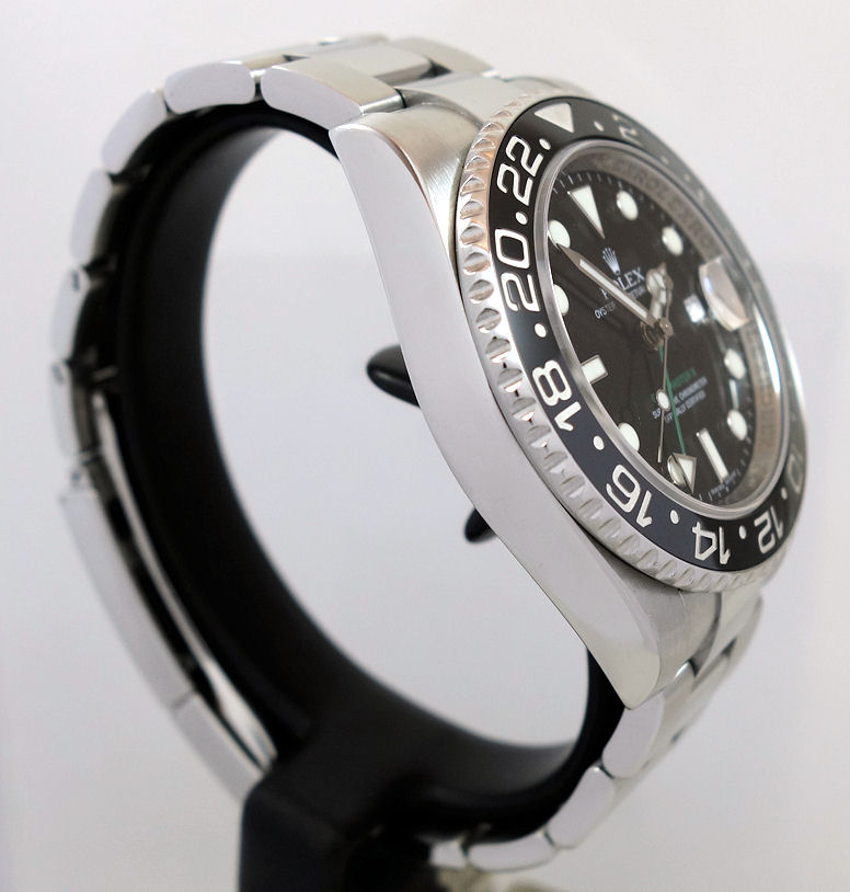DSC07558 Rolex GMT MASTER II 116710LN 1st Series Black dial & Ceramic bezel