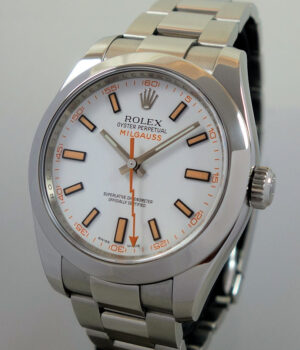 2011 Rolex Milgauss White-Dial 116400