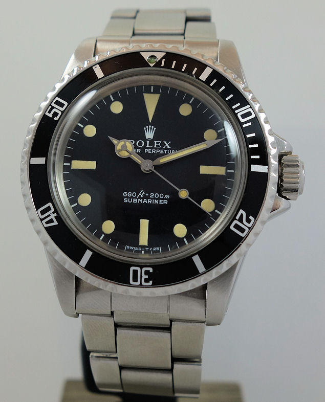 DSC07595 ROLEX Submariner Non-Date 5513 c1974 Oyster Fliplock Bracelet *Collector Quality*