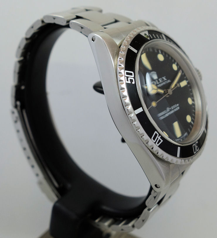 DSC07599 ROLEX Submariner Non-Date 5513 c1974 Oyster Fliplock Bracelet *Collector Quality*