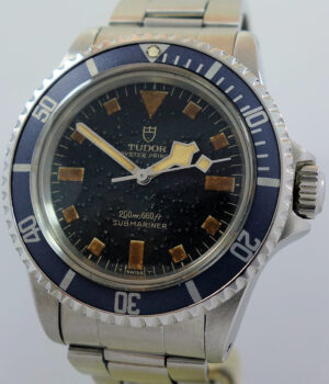 TUDOR Submariner 7016/0 Blue SNOWFLAKE Dial  RARE circa 1974