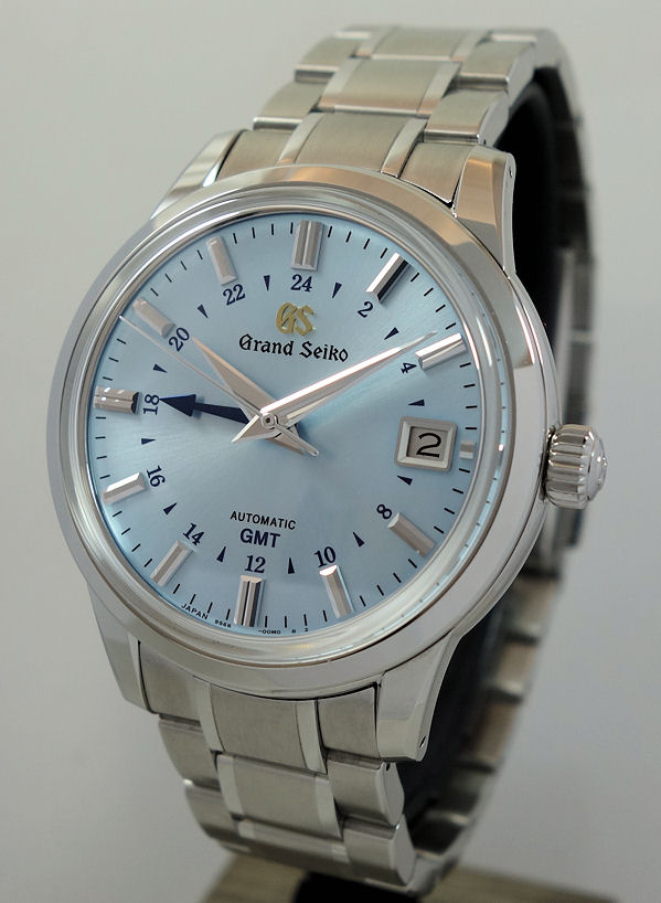 DSC07802 Grand Seiko GMT SBGM253G 25th Anniversary Light Blue Dial Oct 2024 *UNUSED*