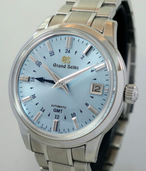 Grand Seiko GMT SBGM253G 25th Anniversary Light Blue Dial Oct 2024 *UNUSED*
