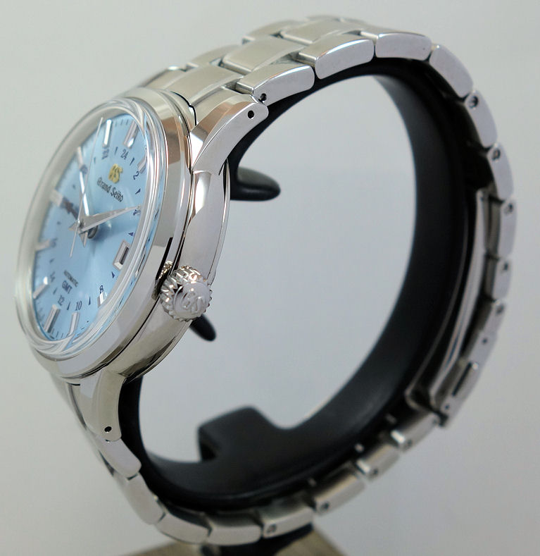 DSC07811 Grand Seiko GMT SBGM253G 25th Anniversary Light Blue Dial Oct 2024 *UNUSED*