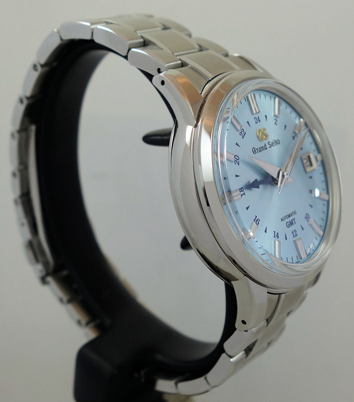 DSC07812 Grand Seiko GMT SBGM253G 25th Anniversary Light Blue Dial Oct 2024 *UNUSED*