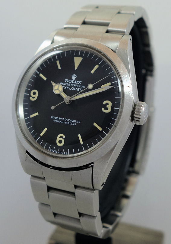 DSC07923 ROLEX EXPLORER 1016 Original circa 1972 Supurb Patina on Dial & Hands
