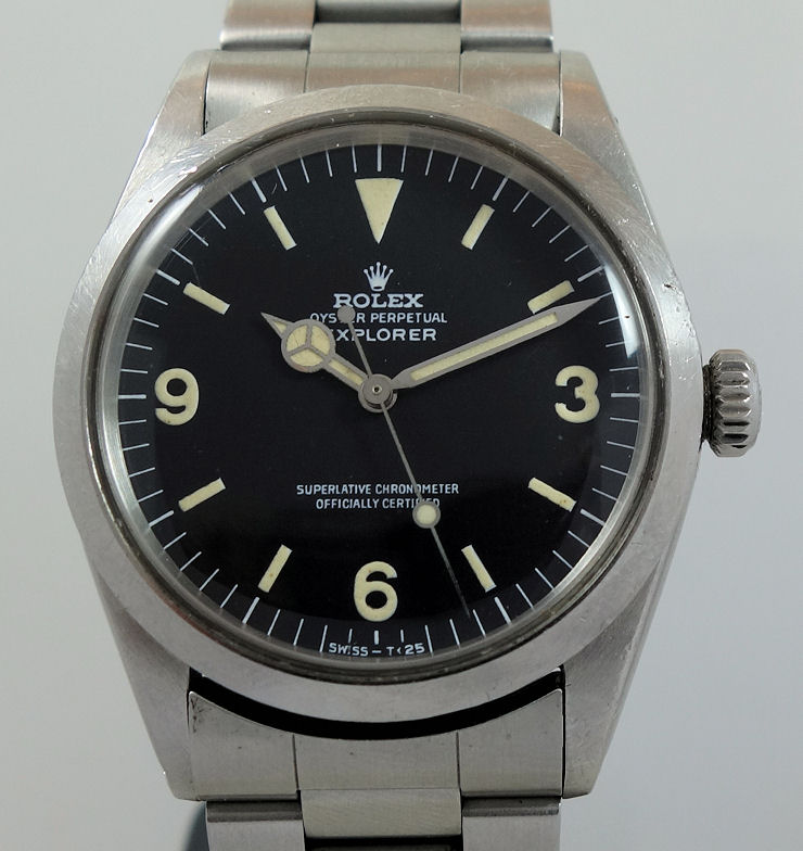 DSC07925 ROLEX EXPLORER 1016 Original circa 1972 Supurb Patina on Dial & Hands
