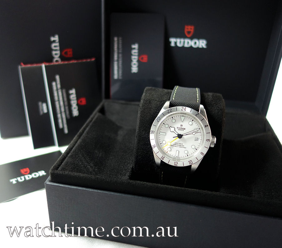 DSC07964 TUDOR Black Bay PRO NEW Silver Dial M79470-0006 Box & Card June 2025 *UNUSED*