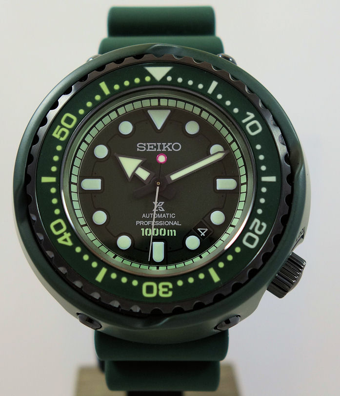 DSC07995 SEIKO Prospex Sea TUNA "Mobile Suit Gundam" Zaku II 40th Anniversary Ltd. Edn. SLA029J1