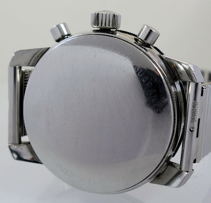 DSC08024 1970s Vintage HEUER Autavia 2446C Steel 40mm Black-dial