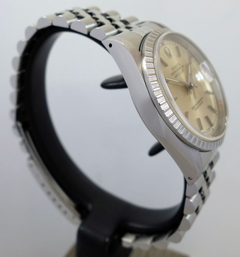 DSC08035 Rolex Datejust 36mm Steel, Silver dial 16220 c.1991