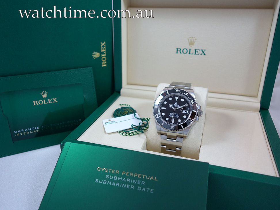 DSC08047 Rolex Submariner Date Steel 126610LN 41mm Box & Card Feb 2025 Box & Card *UNUSED*