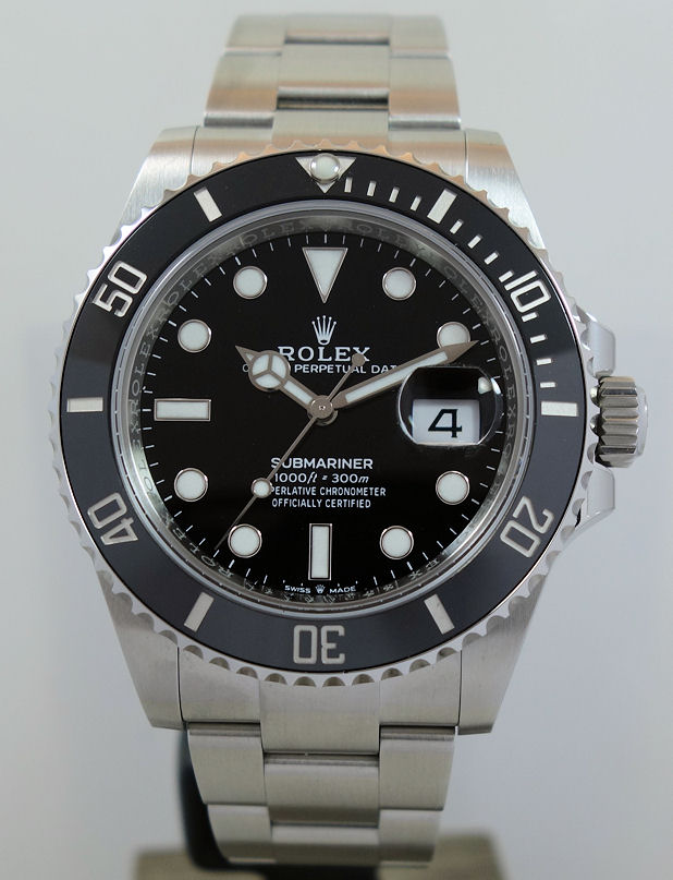 DSC08057 Rolex Submariner Date Steel 126610LN 41mm Box & Card Feb 2025 Box & Card *UNUSED*