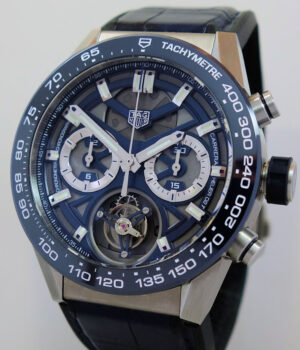TAG Heuer CARRERA CHRONOGRAPH *TOURBILLON*  Limited  Edition  02/10  CAR5A8AK *50% off Retail*