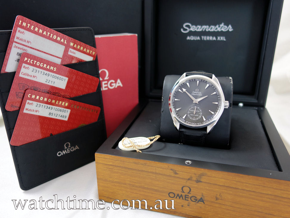 DSC08497 Omega Seamaster Aqua Terra 150m XXL Steel 49.2mm 231.13.49.10.06.001