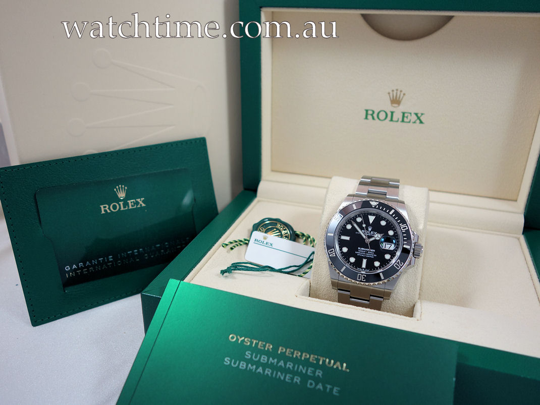 DSC08535 Rolex Submariner Date Steel 126610LN 41mm Box & Card May 2022 Box & Card *As New*