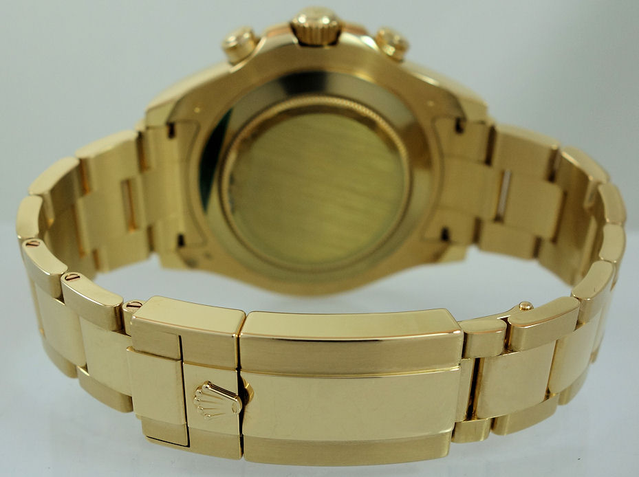 DSC08553 Rolex Yacht-Master II 18K Yellow-Gold 116688 Box & Card 2017 *As Brand New*