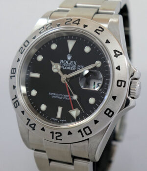 Rolex Explorer II Black dial 16570 Box & Papers