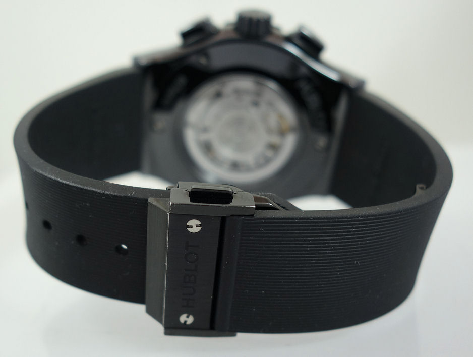 DSC08619 HUBLOT Classic Fusion "BLACK MAGIC" Aerofusion Black-Ceramic 45mm Automatic 525.CM.0170.RX 55% Off Retail
