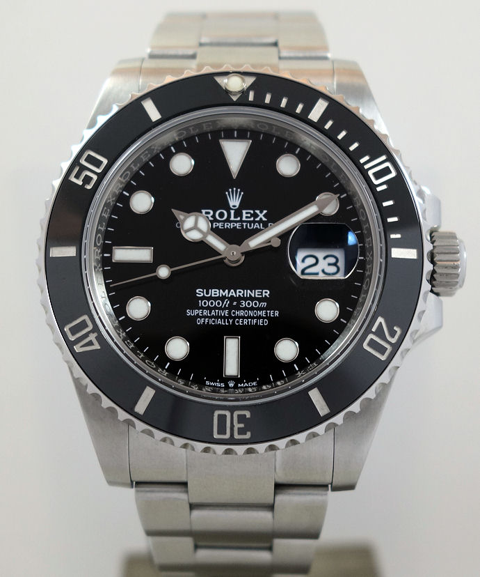 DSC08658 Rolex Submariner Date Steel 126610LN 41mm Box & Card 2024 Box & Card