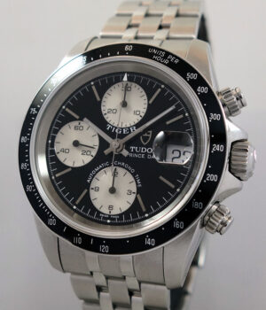 Tudor TIGER Prince Date Chrono Time 79260  Black-dial  c 2002