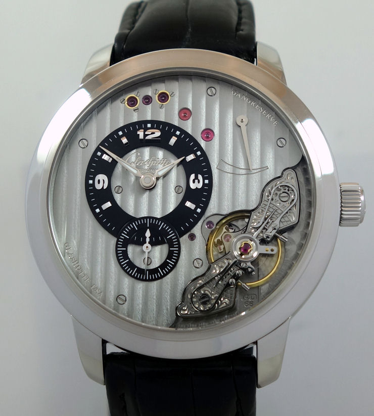 DSC08744 Glashutte Original PanoInverse 42mm Steel Manual-winding Full Set 1-66-06-04-22-62