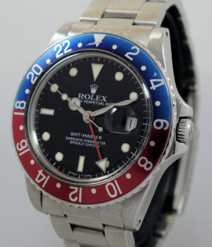 Rolex GMT Master 16750  Pepsi c 1984