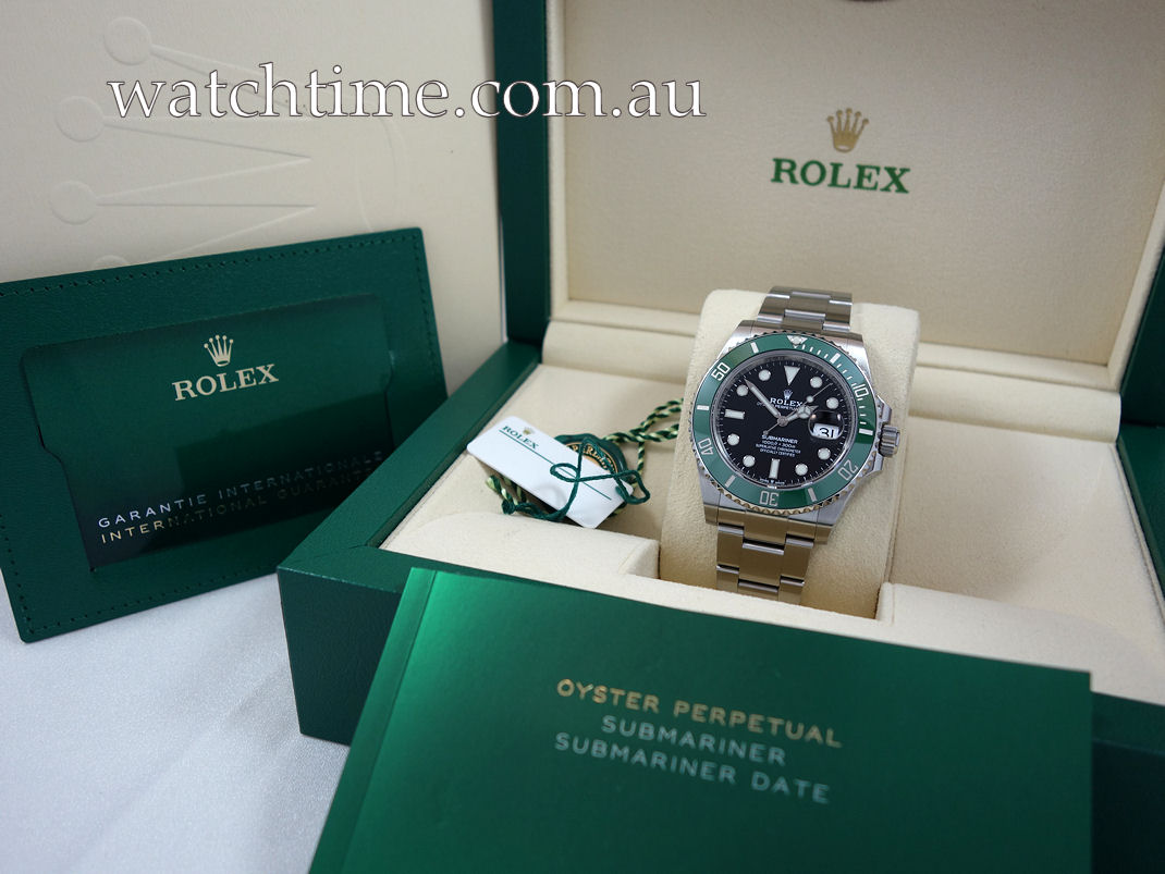DSC08952 Rolex Submariner 2021 STARBUCKS 126610LV 41mm Box & Card