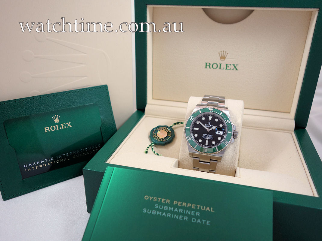 DSC09110 Rolex Submariner 41mm STARBUCKS 126610LV Box & Card 2020