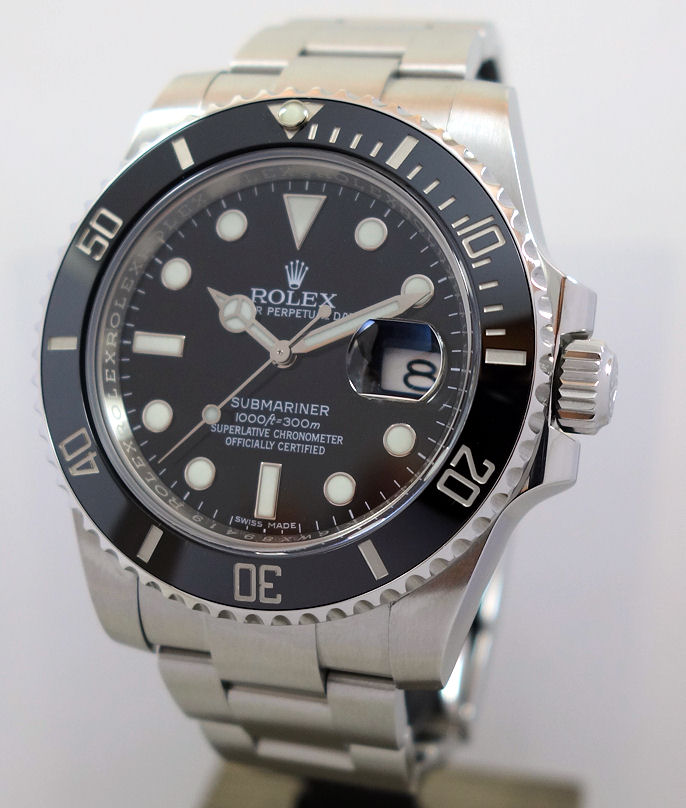 DSC09202 Rolex Submariner Date 116610LN Box & Card Full Set Excellent!