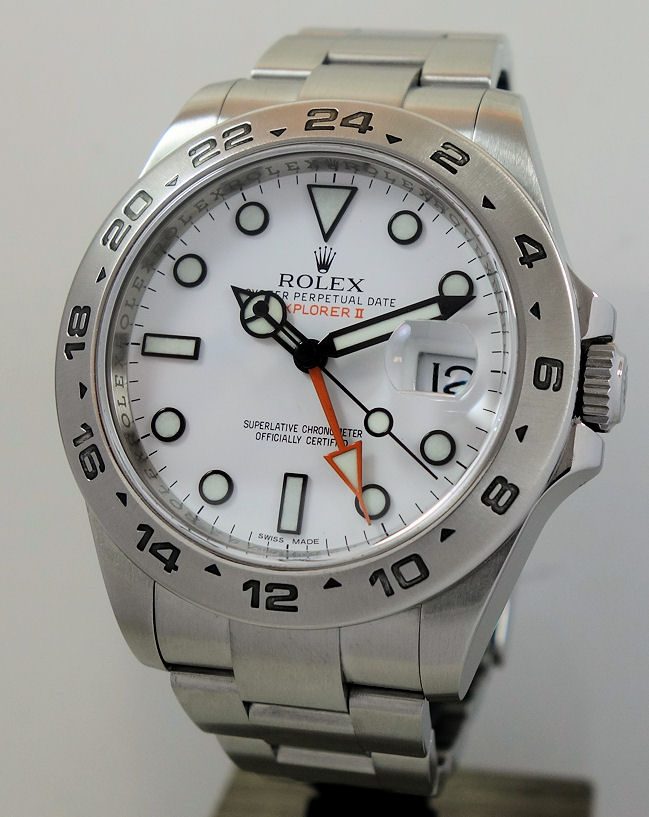 DSC09264 Rolex Explorer II Polar White-dial 216570